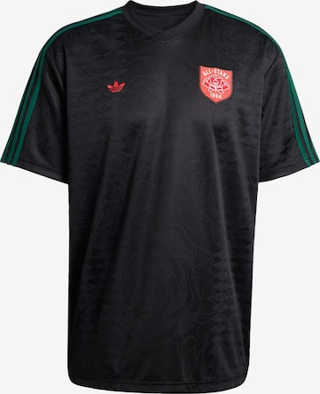 ADIDAS ORIGINALS T-Shirt 'Jersey Roses' in Schwarz: Vorderseite