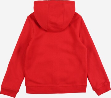 Nike Sportswear Regularny krój Bluza rozpinana w kolorze czerwony