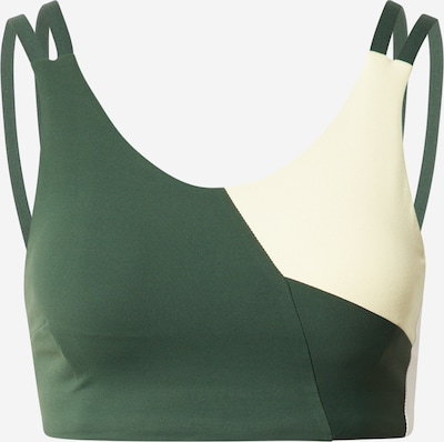 Reggiseno sportivo ONLY PLAY di colore crema / oliva / bianco, Visualizzazione prodotti