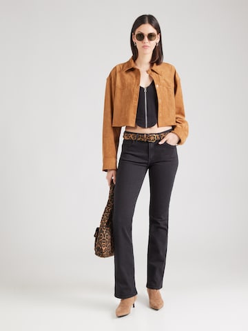 WRANGLER Bootcut Jeans in Schwarz