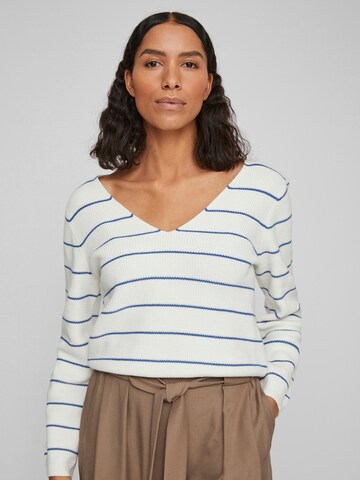 VILA Sweater 'Chao' in White