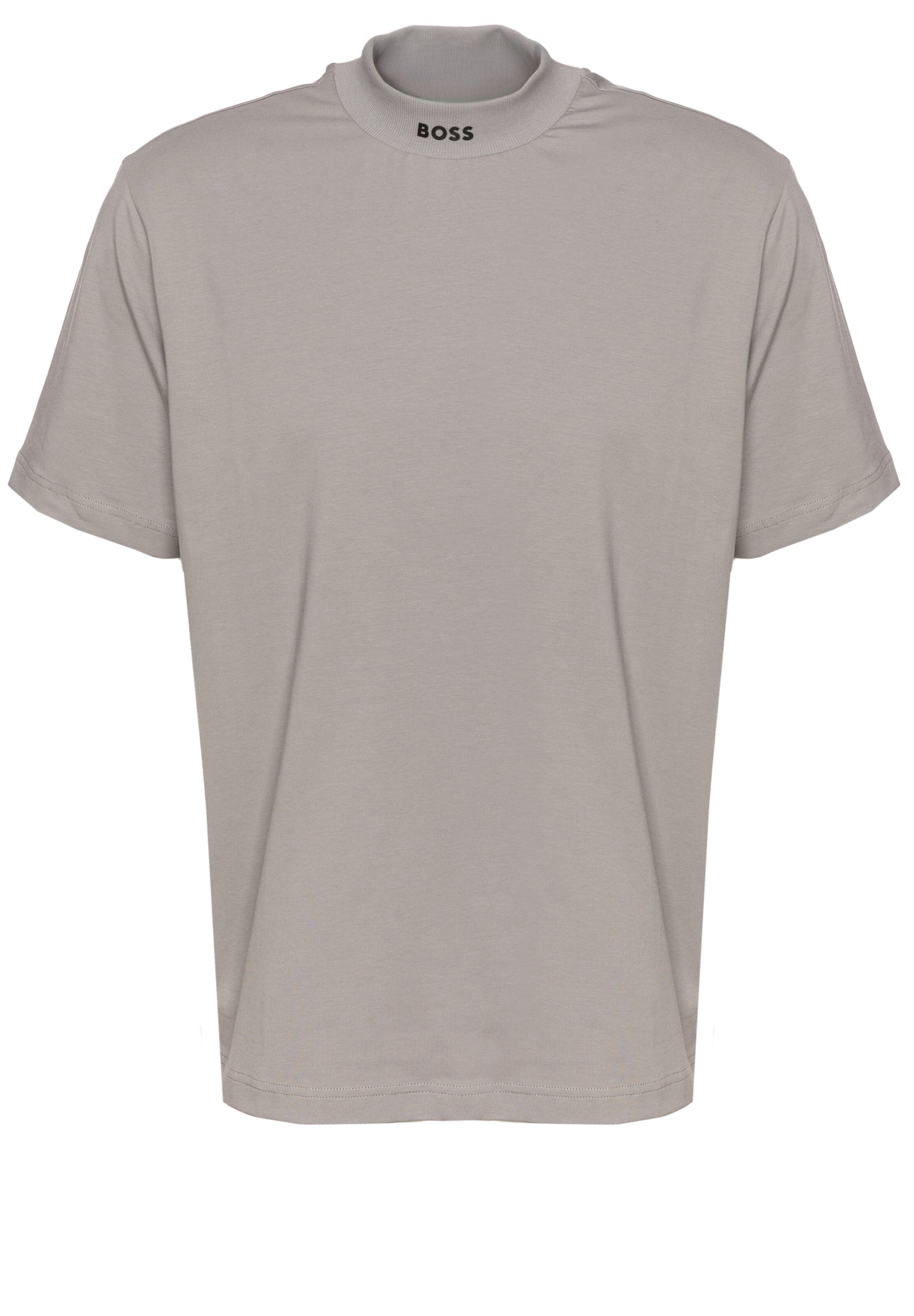 BOSS Shirt 'Tee Collar' in Taupe / Black, Item view