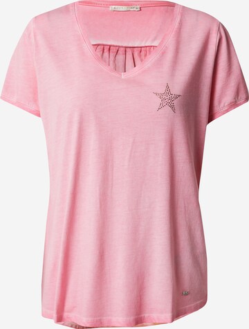 T-shirt Key Largo en rose : devant