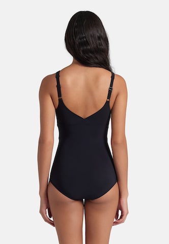 ARENA Bralette Shaping Swimsuit 'BODYLIFT JEWEL LOW C CUP' in Black