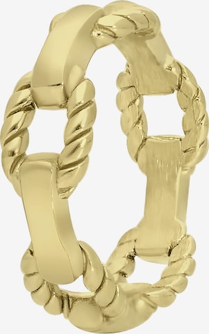 Lucardi Ring in Gold: Vorderseite