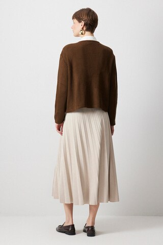 Touche Prive Strickjacke in Braun