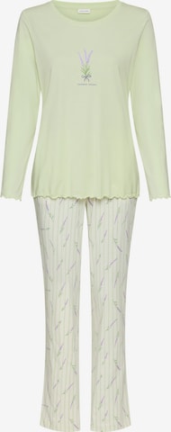 žalia LASCANA Pižama: priekis