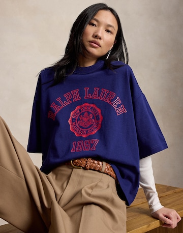 zils Polo Ralph Lauren T-Krekls: no priekšpuses