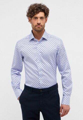 ETERNA Slim Fit Businesshemd in Blau: Vorderseite