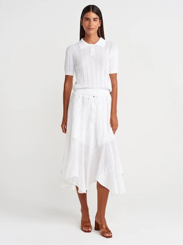 Camicia da donna 'Blusen' di Dilvin in bianco