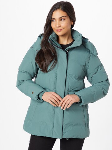 Superdry Sportovní bunda – zelená: přední strana