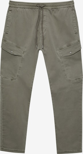 Pull&Bear Kargo hlače | kaki barva, Prikaz izdelka