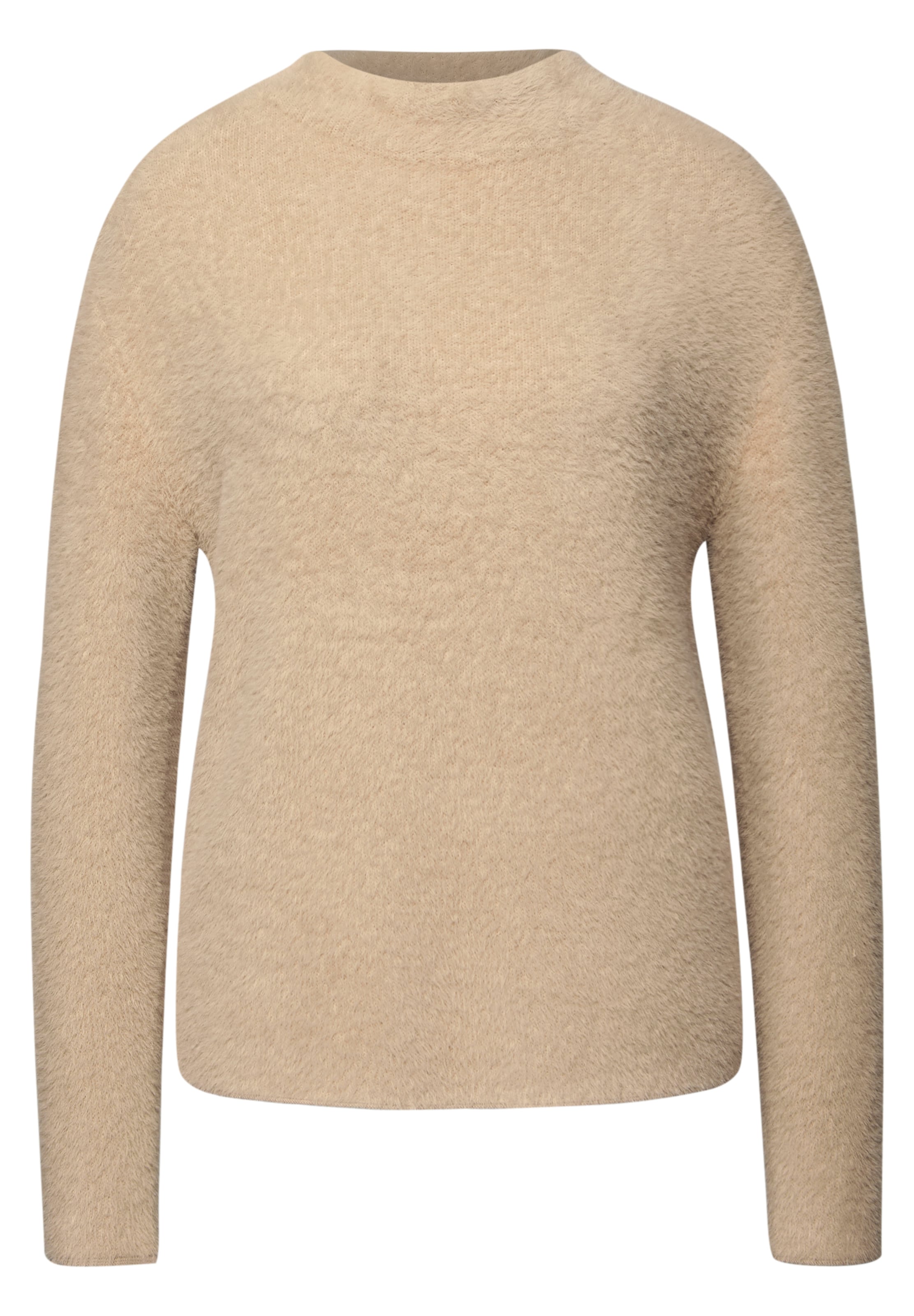 STREET ONE Sweater in Beige: front