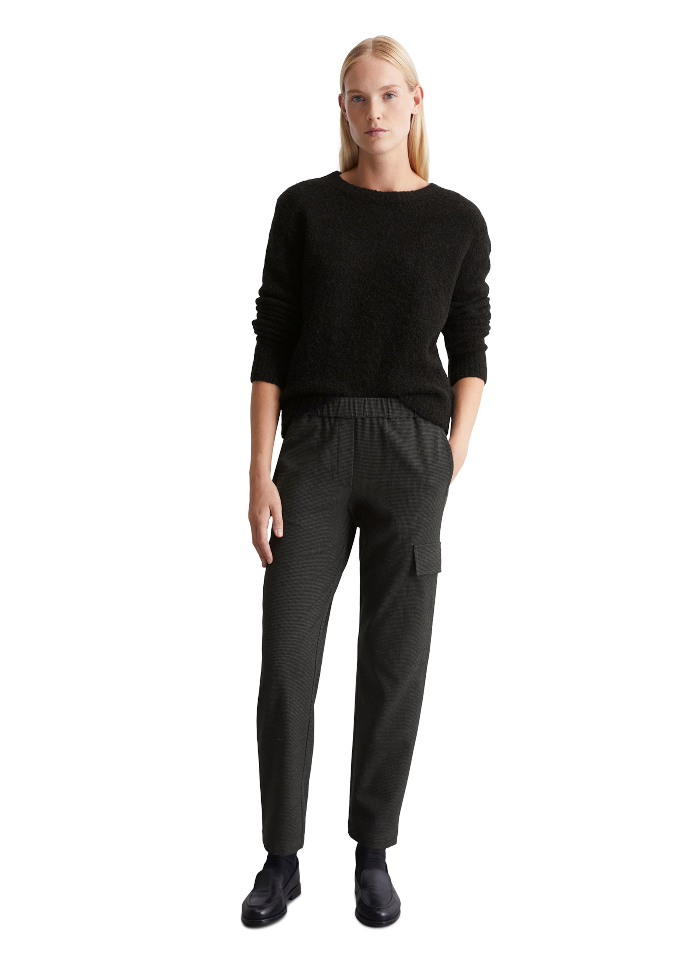 Marc O'Polo Tapered Hose in Schwarz