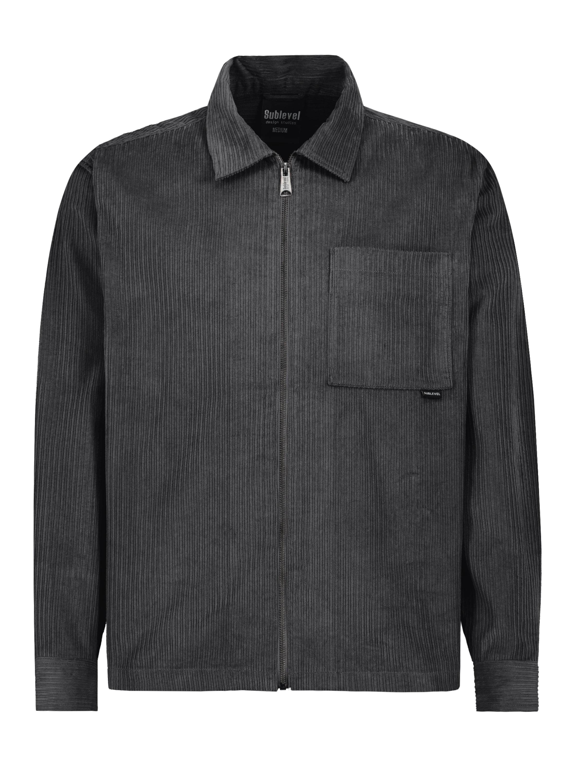 Sublevel Between-season jacket in Grey: front