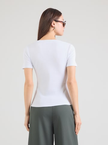 Samsøe Samsøe Тениска 'ALEXIS' в бяло