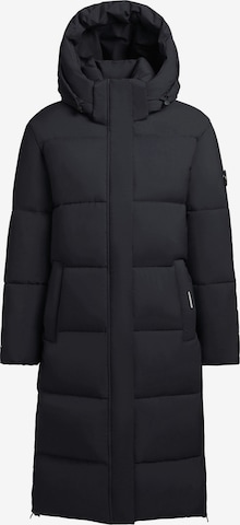 khujo Wintermantel ' RACHEL ' in Blau: Vorderseite