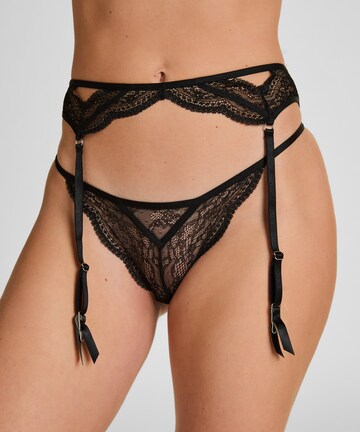 Hunkemöller Garters 'Isabelle' in Black: front