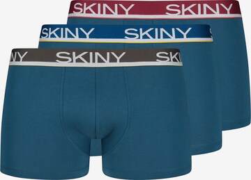 Skiny Boxerky – modrá: přední strana