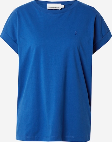 ARMEDANGELS Shirt 'Idaara' in Blue: front