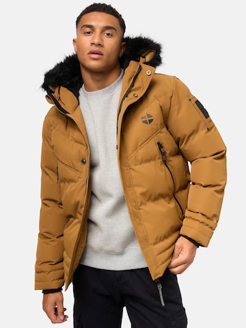 STONE HARBOUR Winter Jacket 'Romaan' in Brown