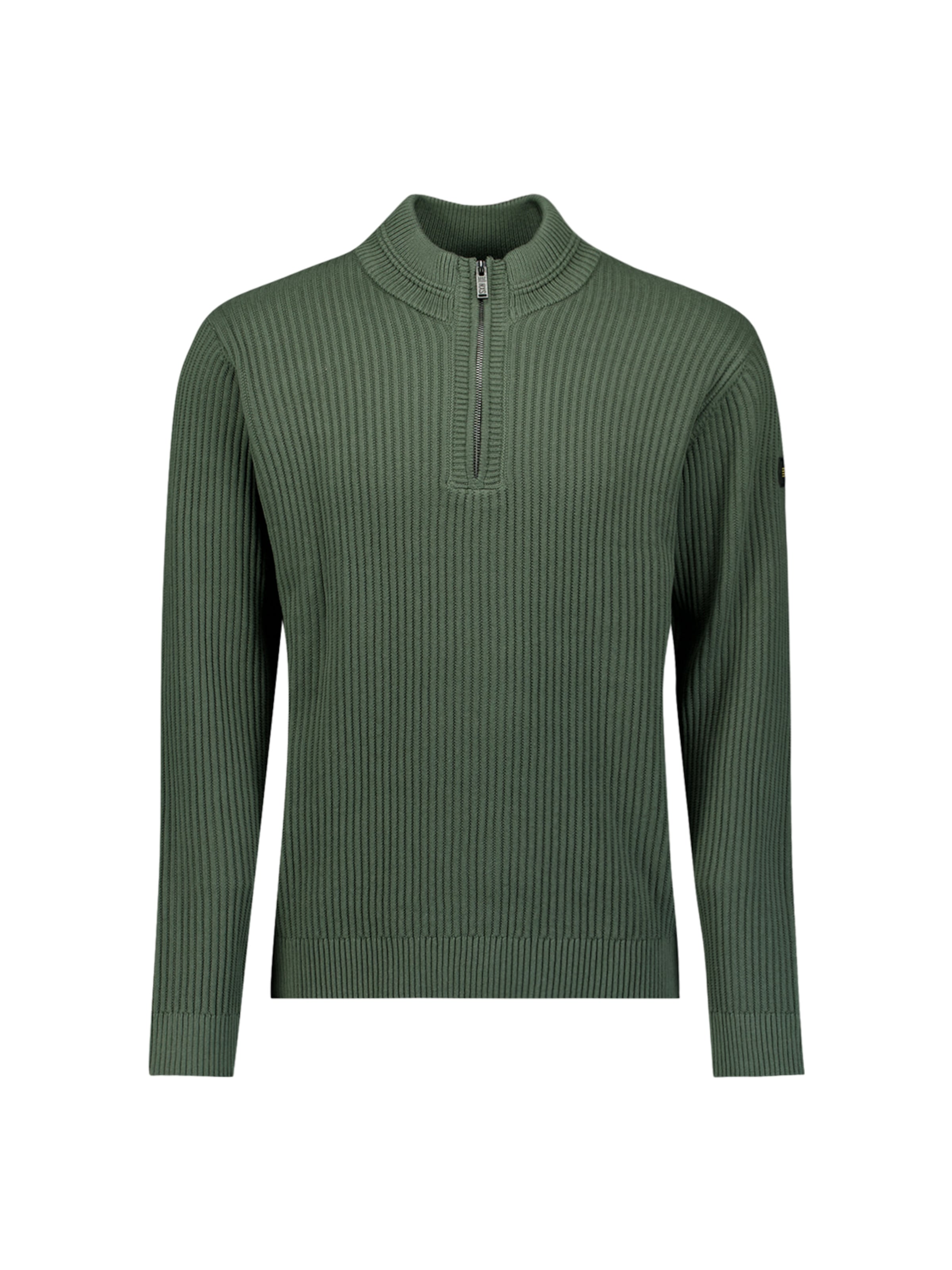 No Excess Pullover in Grün: Vorderseite