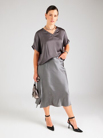 ONLY Carmakoma Blouse 'CARBrynja' in Grey