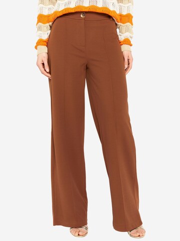 LolaLiza Wide leg Pants in Brown