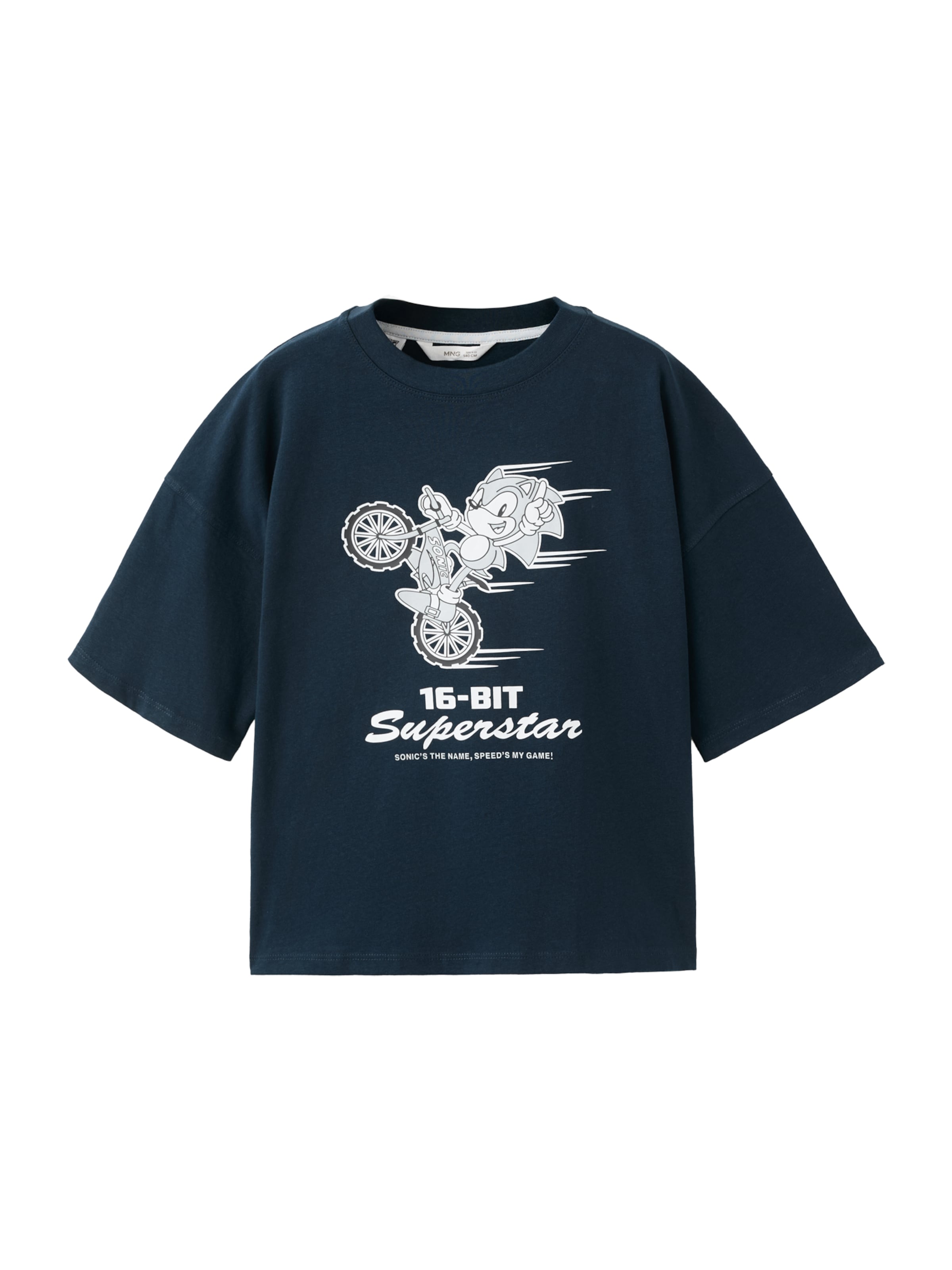 MANGO KIDSMajica 'SONMOTO' - plava boja: prednji dio