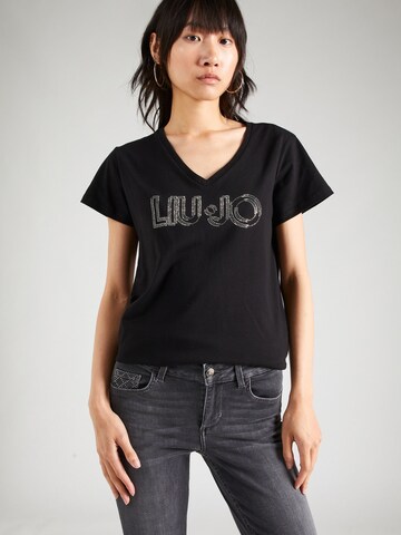 Liu Jo Shirt in Zwart: voorkant