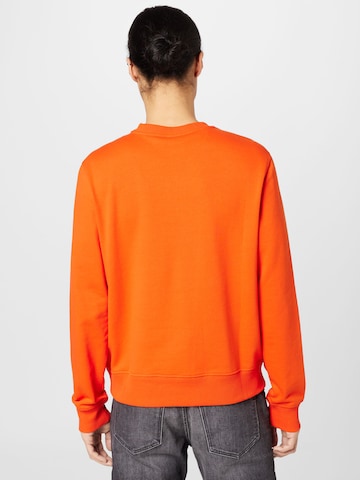 DIESEL - Sweatshirt 'GINN' em laranja