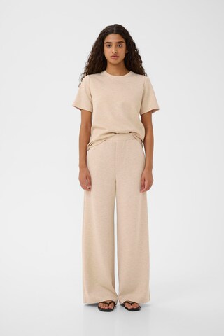 InWear Wide leg Pants 'Gincette' in Beige
