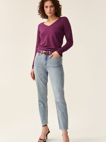 TATUUM Sweater 'Tessa' in Purple