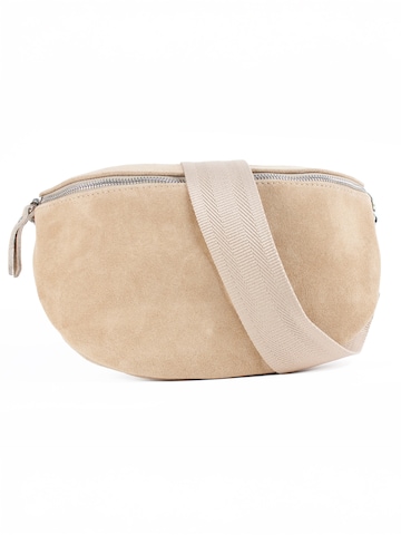 Marsupio 'ARIA large' di lePelou in beige: frontale
