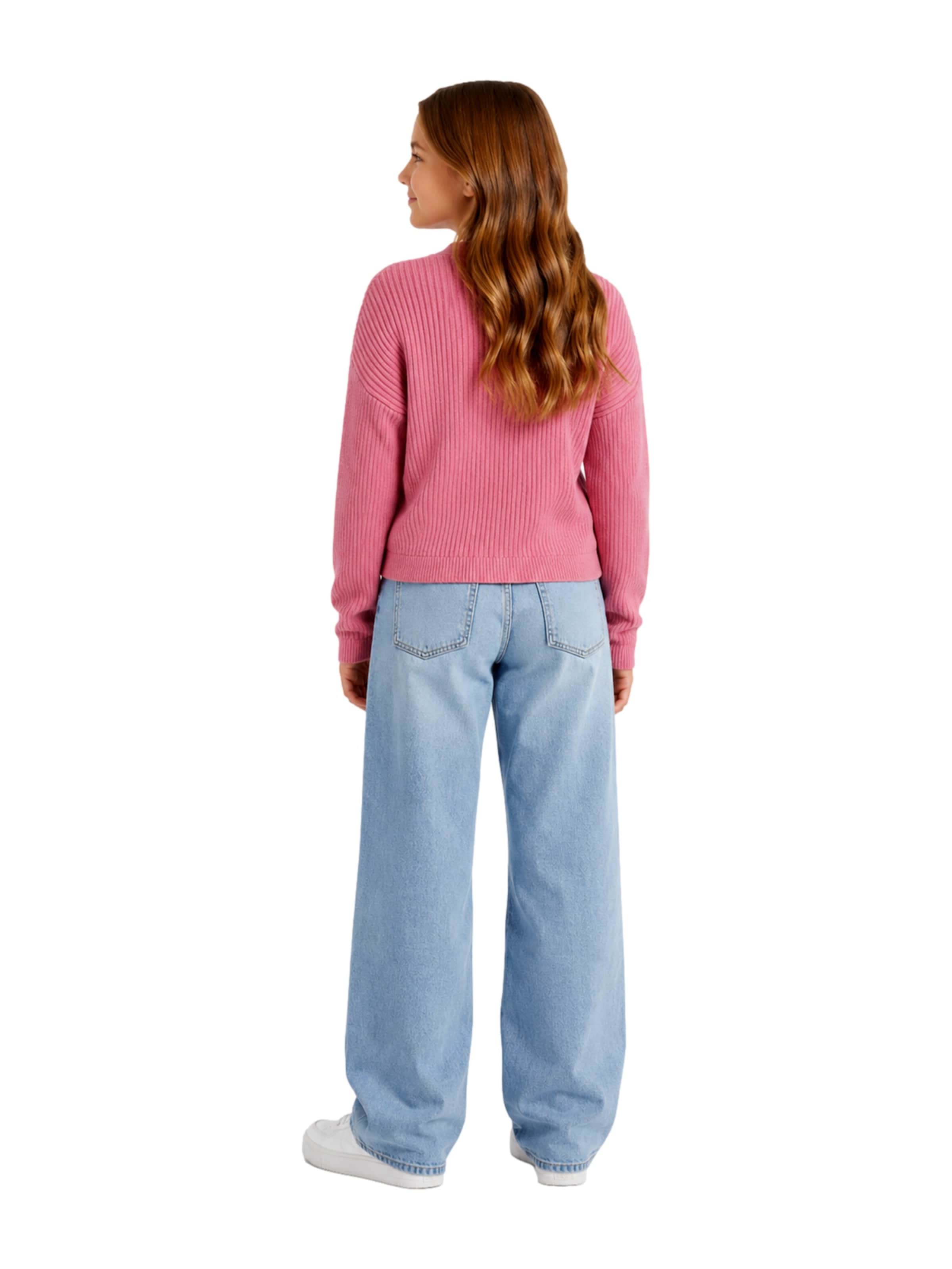 ONLY GIRLS Strickjacke in Pink