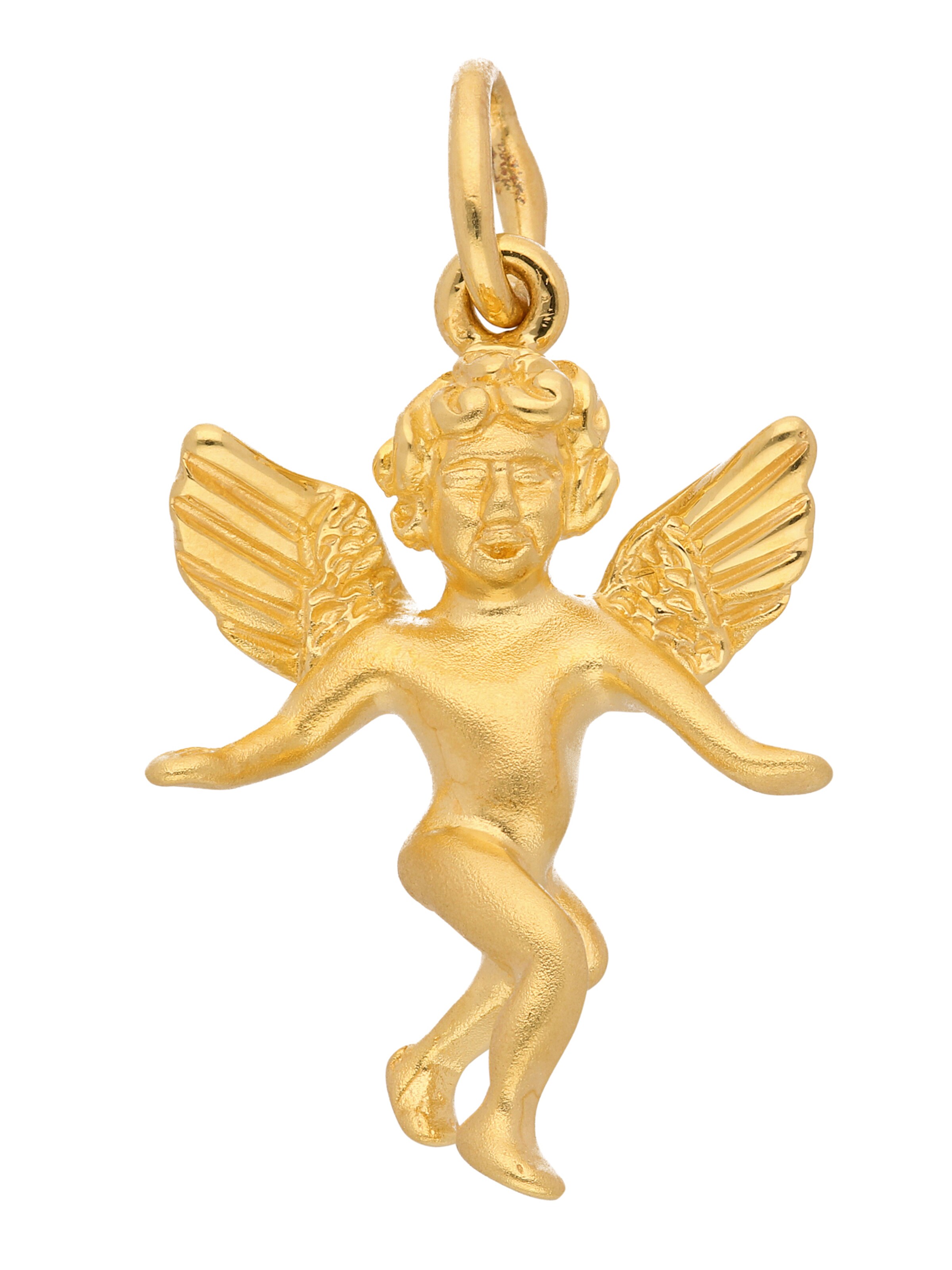 Adelia´s Anhänger 'Engel' in Gold: Vorderseite