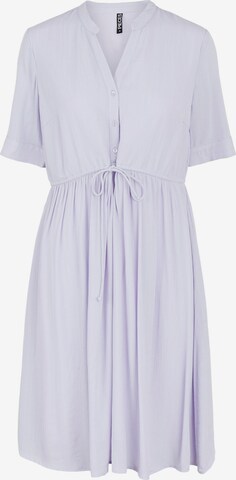 PIECES Shirt dress 'OTENA' in Purple: front