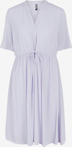 Robe-chemise 'OTENA' PIECES en violet : devant