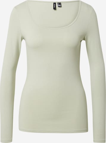 VERO MODA Shirt 'MAXI' in Groen: voorkant