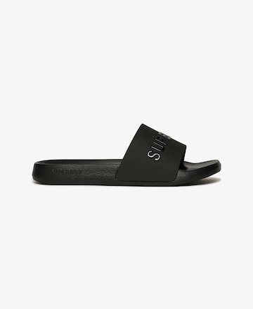 Superdry Strand-/badschoen in Zwart