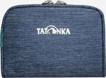 TATONKA Wallet 'Big Plain' in Blue: front