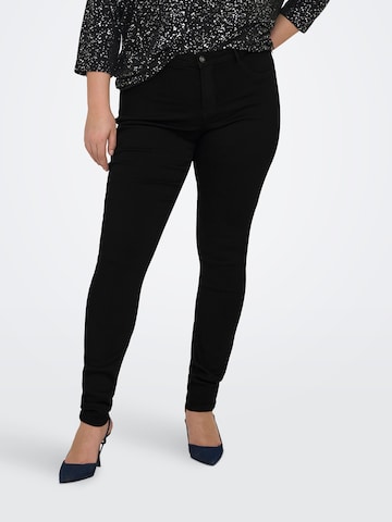 ONLY Carmakoma Skinny Jeans 'CARTHUNDER' i svart: framsida