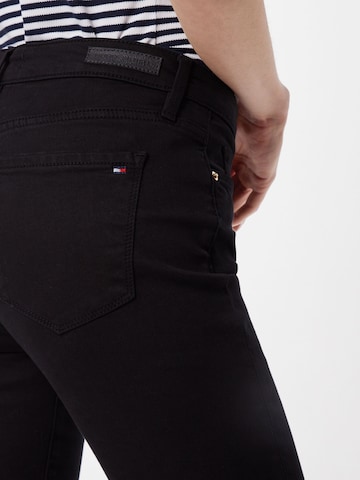 TOMMY HILFIGER Skinny Džíny 'Heritage Como' – černá