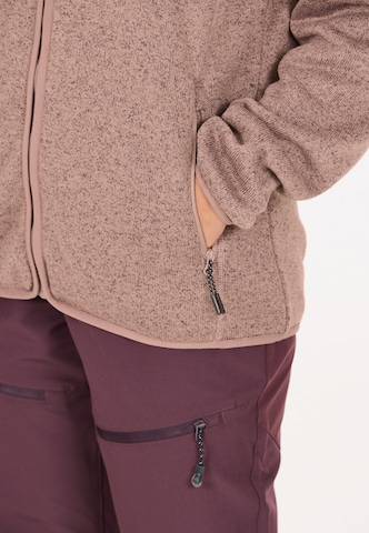 Whistler Fleece jacket 'Wolven' in Red
