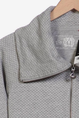 ESPRIT Sweatshirt & Zip-Up Hoodie in S in Grey