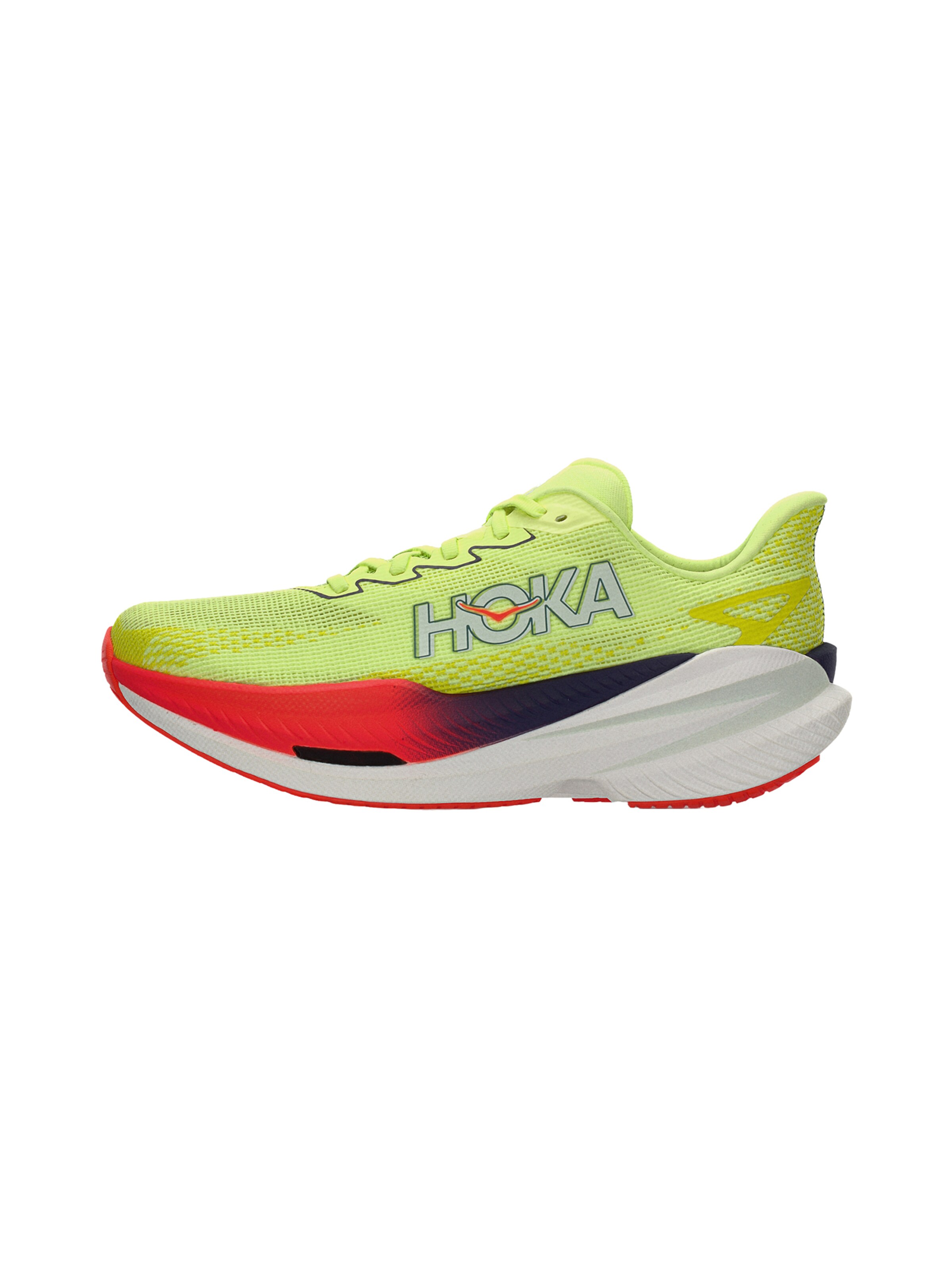 HOKA Обувь для бега 'MACH X 3' в Зеленый: спереди