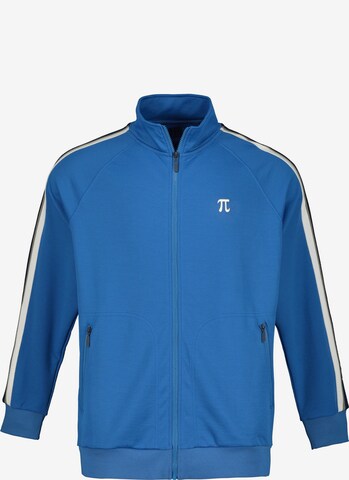 JP1880 Zip-Up Hoodie in Blue: front