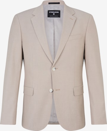 Coupe slim Veste de costume 'Aidan' STRELLSON en beige : devant