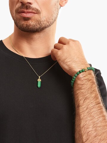 Bracelet 'Armband Malachit Grün' Thomas Sabo en vert : devant