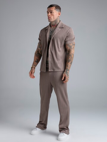 SikSilk Regular Pants in Brown